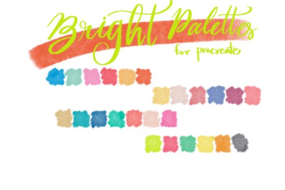 Bright Palettes: Elevate Your Procreate Art