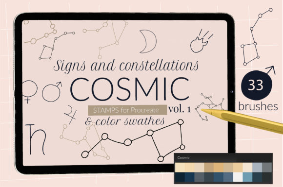 Cosmic Procreate Stamps with Astronomic: A Practical Guide to Digital Celestial Art