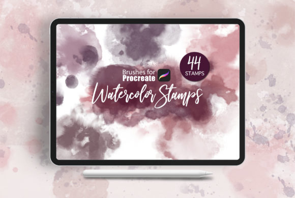 Elevate Design with Watercolor Stamps