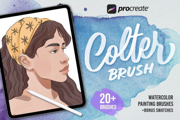 Mastering Digital Watercolor with the Procreate Colter Brush Collection