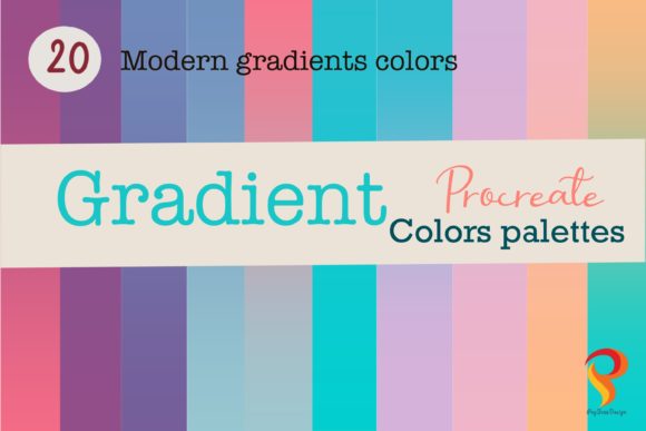 Mastering Modern Aesthetics with Procreate Gradient Color Palettes