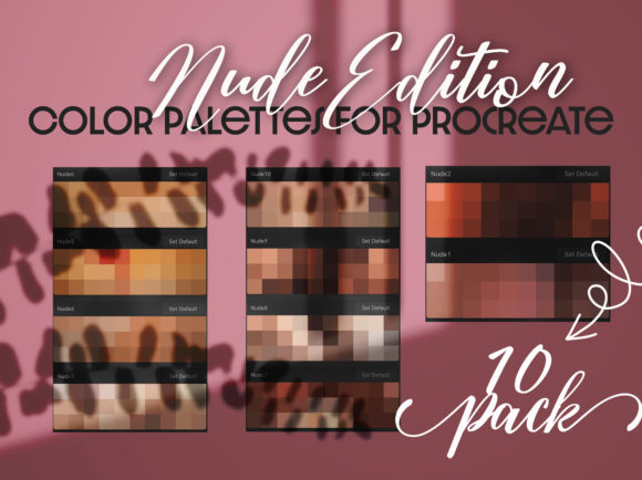 Mastering Natural Tones: The Power of a Nude Skin Color Palette for Procreate