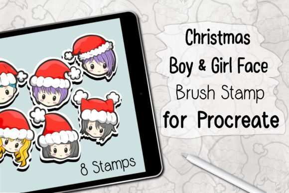 Mastering the Christmas Cartoon Stamp Brush Procreate Set for Festive Digital Art