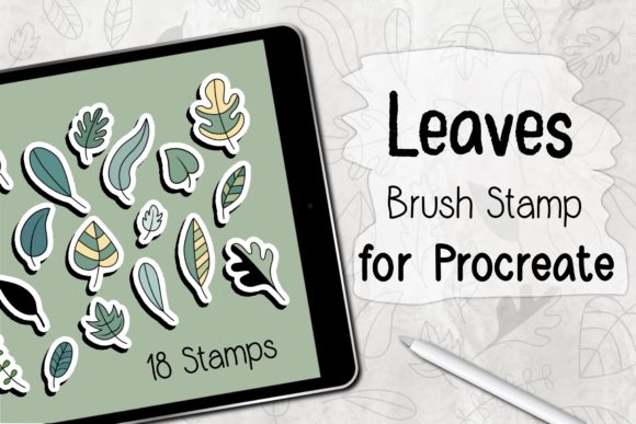 Mastering the Leaves Stamp Brush Procreate Set for Digital Design