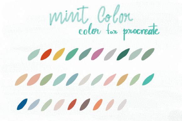 Mint Style: Fresh Procreate Color Palette