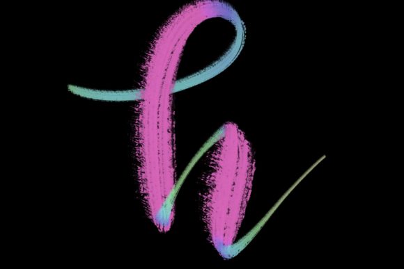 Procreate Brush - Fuzzy Bristle: Elevating Digital Lettering and Design Workflows