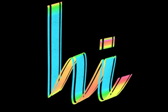 Procreate Brush - Parallel Side Split
