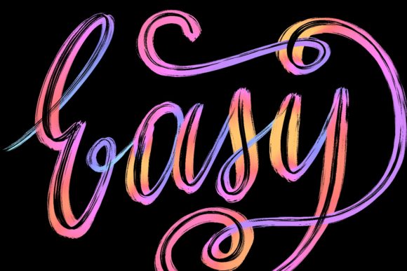 Transforming Digital Lettering: A Deep Dive into the Textured Letters 5 Brush for Procreate