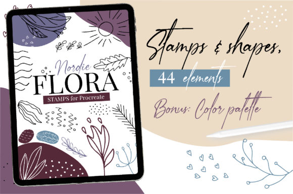 Unlocking Creativity: A Guide to the Nordic Scandinavian Floral Procreate Brush Set